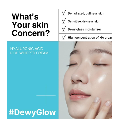 Heimish - *Heimish RX* - Creme Facial Hyaluronic Acid Rich Whipped Cream