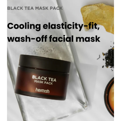 Heimish - Máscara Facial Calmante Black Tea Mask Pack