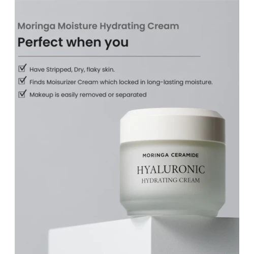 Heimish - *Moringa Ceramide* - Creme facial hidratante Hyaluronic Hydrating Cream
