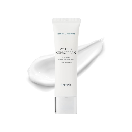 Heimish - *Moringa Ceramide* - Protetor solar facial Watery Sunscreen SPF50+ PA++++