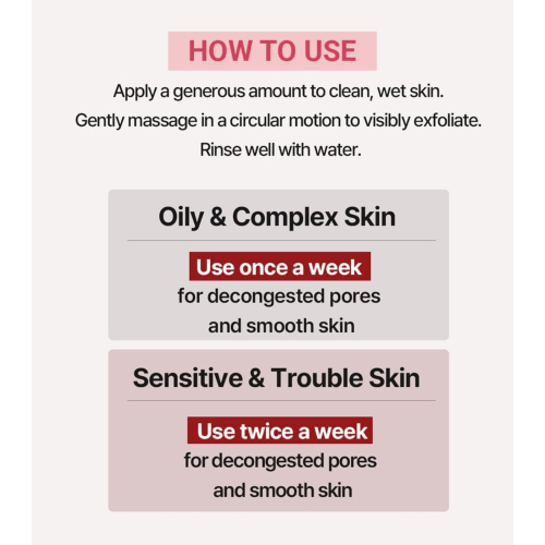 Heimish - *Heimish RX* - Esfoliante facial AHA BHA - Pele com acne