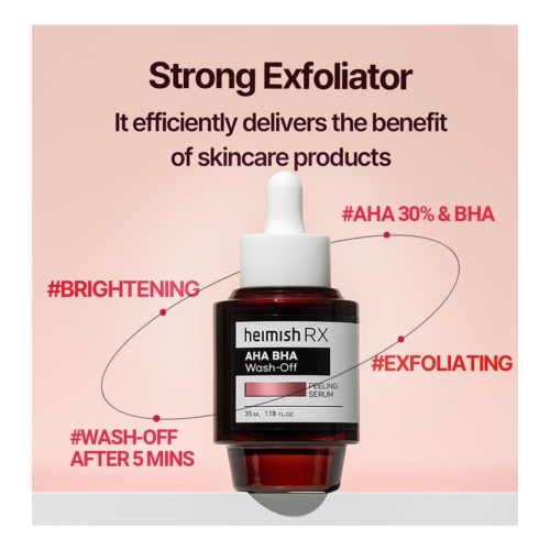 Heimish - *Heimish RX* - Soro Esfoliante Facial AHA BHA - Pele Acne