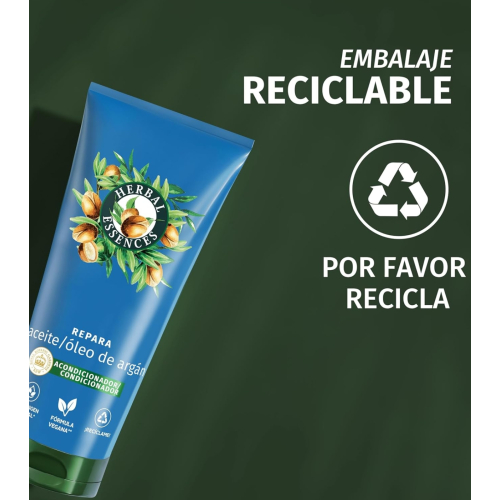 Herbal Essences - *Bio Renew* - Condicionador Reparador com Óleo de Argan - 350ml