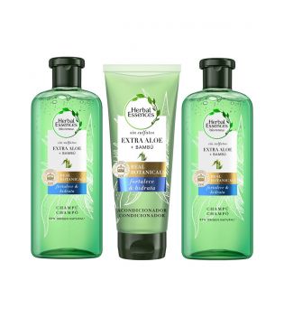 Herbal Essences - *Bio Renew* - Pacote fortalece e hidrata - 2 Shampoos + Condicionador