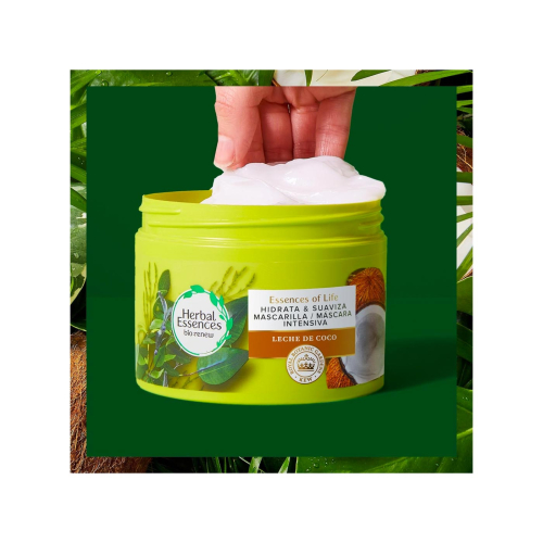 Herbal Essences - *Bio Renew* - Pacote de hidratação com leite de coco - Shampoo + Condicionador + Óleo