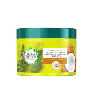 Herbal Essences - *Bio Renew* - Máscara hidrata e suaviza com leite de coco 450ml