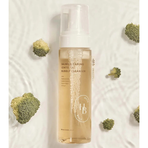 Heveblue - Limpador facial Salmon Caring Centella Bubble