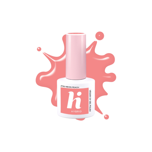 Hi Hybrid - Esmalte semipermanente - 116: Neon Peach