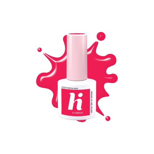 Hi Hybrid - Esmalte semipermanente - 233: Neon Red