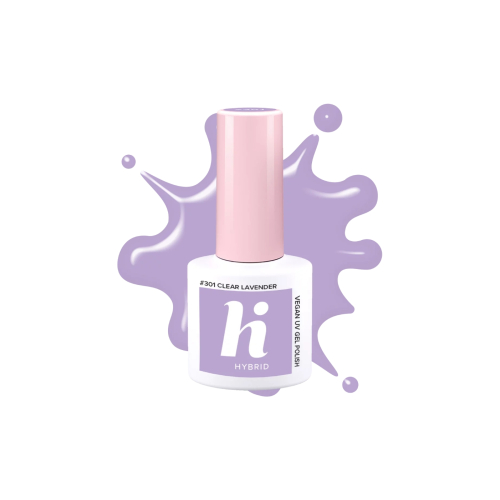 Hi Hybrid - Esmalte semipermanente - 301: Clear Lavender