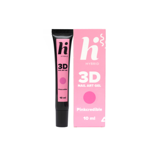 Hi Hybrid - Gel para Unhas Artísticas 3D Nail Art Gel - Pinkcredible