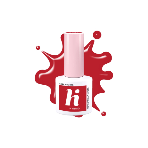 Hi Hybrid - Esmalte semipermanente - 244: Fire Red