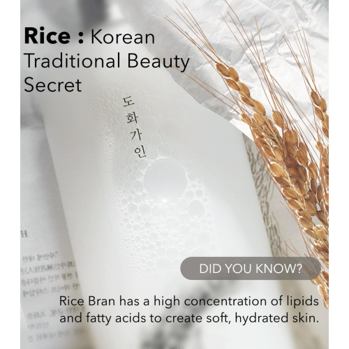 House of Dohwa - Tônico Facial Hidratante de Arroz Rice Bran