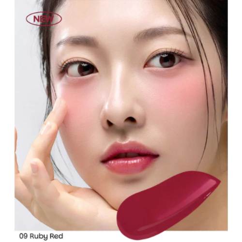 House of HUR - Blush Moist Ampoule Blusher - 09: Ruby Red