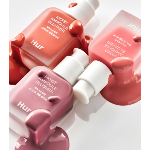 House of HUR - Blush Moist Ampoule Blusher - 09: Ruby Red