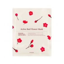Hyggee - Máscara Facial de Celulose com Extrato de Ameixa Active Red Flower