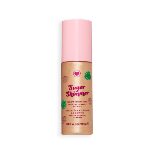 I Heart Revolution - Óleo Corporal Tropical Caramel Glow - Sugar Shimmer Gold