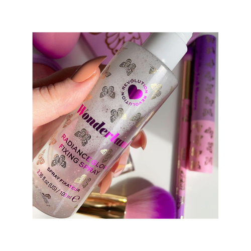 I Heart Revolution - *Butterfly* - Spray de fixação de maquiagem Wonderland Radiance Glow