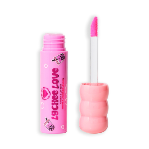 I Heart Revolution - *I Heart Boba* - Tintura para bochechas e lábios - Lychee Love