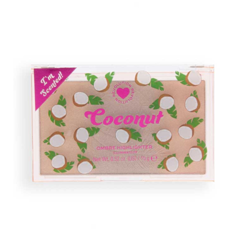 I Heart Revolution - Iluminador em pó Ombre Highlighter - Coconut