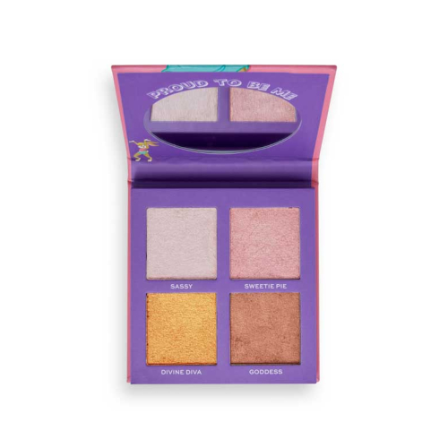 I Heart Revolution - *Looney Tunes* - Mini Paleta de Iluminador