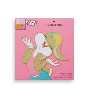 I Heart Revolution - *Looney Tunes* - Mini Paleta de Iluminador