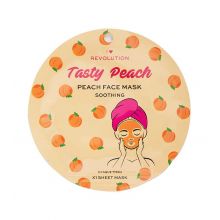 I Heart Revolution - Máscara facial de tecido Tasty Peach - Calmante