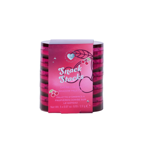 I Heart Revolution - *Midnight Cherry* - Snack Stacks Paleta de Sombras - Cherry On Top