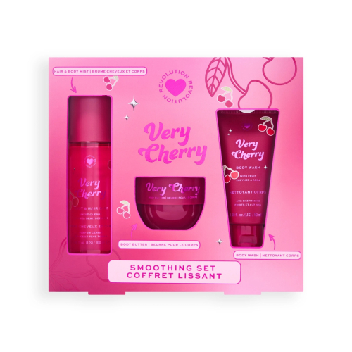 I Heart Revolution - *Midnight Cherry* - Conjunto de Cuidados Corporais Very Cherry