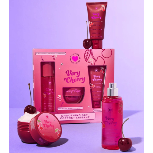 I Heart Revolution - *Midnight Cherry* - Conjunto de Cuidados Corporais Very Cherry