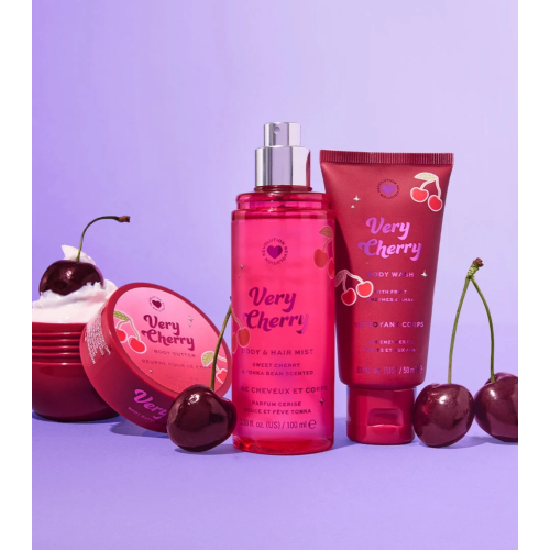 I Heart Revolution - *Midnight Cherry* - Conjunto de Cuidados Corporais Very Cherry
