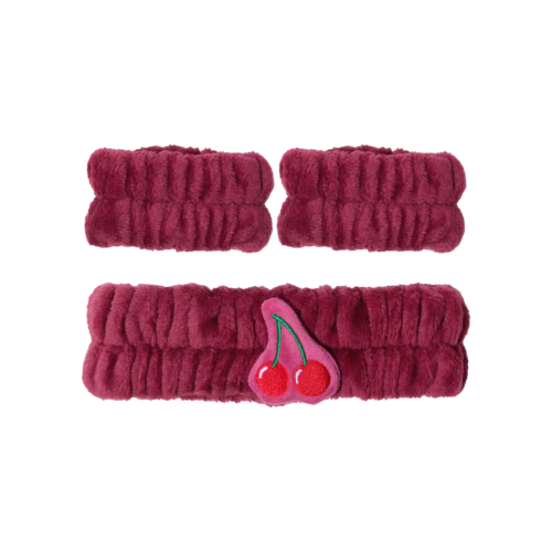 I Heart Revolution - *Midnight Cherry* - Conjunto de tiara + pulseira Very Cherry