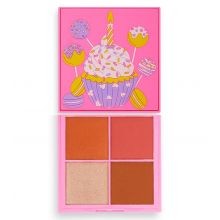 I Heart Revolution - Paleta de rostos Birthday Cake - Caramel Candy