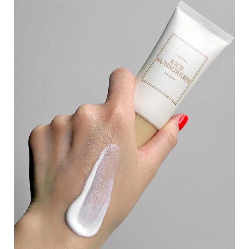 I'm from - *Yeoju, Korea* - Protetor solar facial Rice Sunscreen SPF50 PA++++