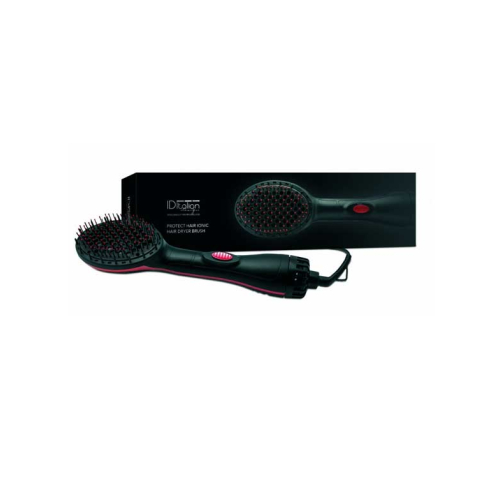 ID Italian Design - Escova secadora e alisadora Protect Hair Ionic