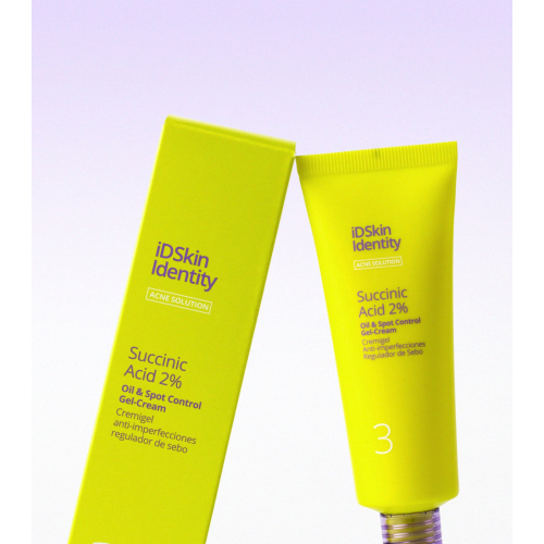 ID Skin Identity - *Acne Solution* - Creme facial anti-manchas com 1% de ácido succínico
