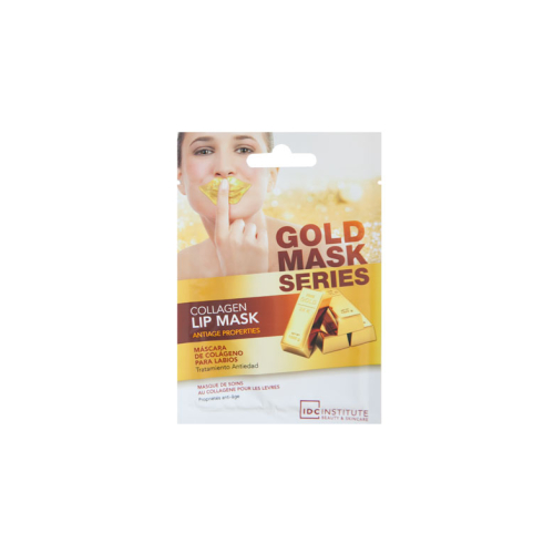 IDC Institute - Máscara de colágeno para os lábios Gold Mask Series