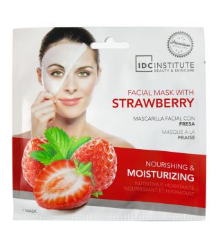 IDC Institute - Máscara com morango - nutrir e hidratar