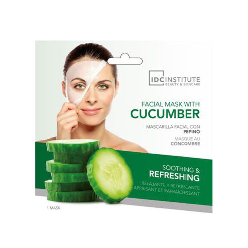 IDC Institute - Máscara facial com pepino - relaxante e refrescante