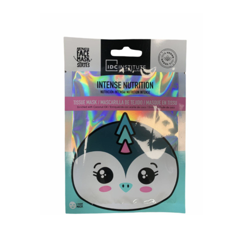 IDC Institute - Máscara facial de nutrição intensiva Animated Face Mask Series - Pinguim