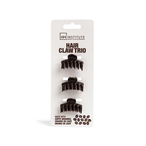 IDC Institute - Conjunto de 3 garras de café Hair Claw Trio