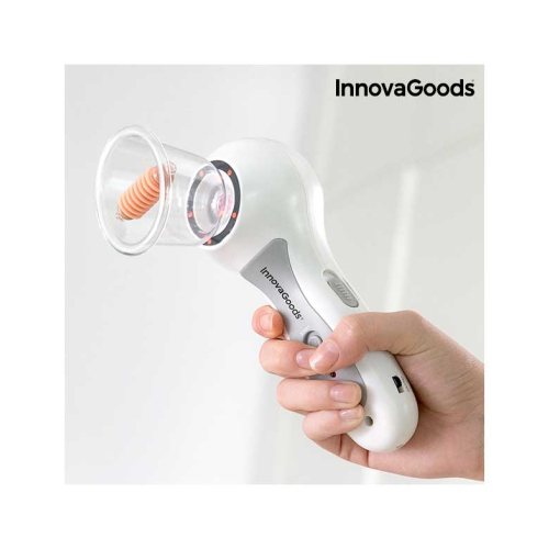 InnovaGoods - Dispositivo anticelulite para terapia a vácuo Vacuum Device Pro