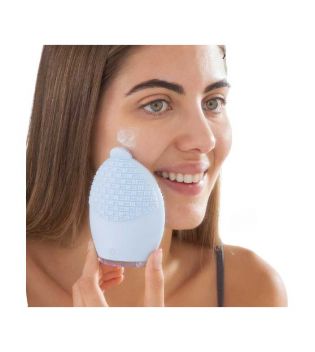 InnovaGoods - Escova de massagem e limpeza facial elétrica recarregável Vipur