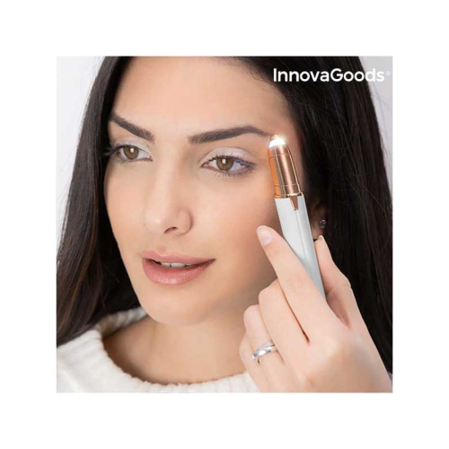 InnovaGoods - Depilador facial de precisão No-Pain Precision Hair Trimmer