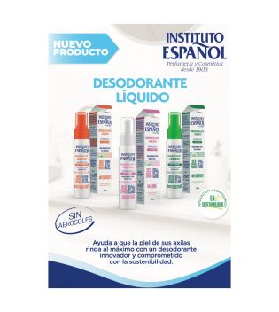 Instituto Español - Desodorante Líquido Anti-Irritação