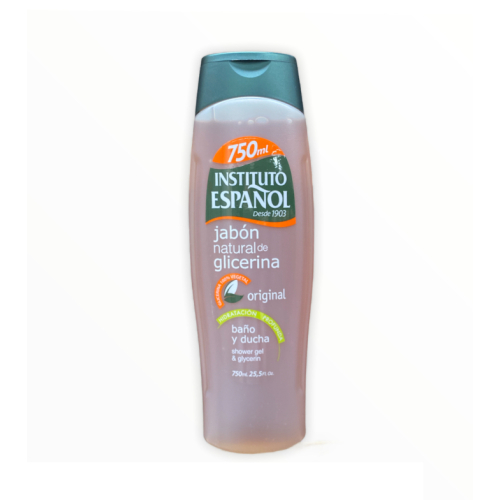 Instituto Español - Gel de banho sabonete de glicerina natural 750ml
