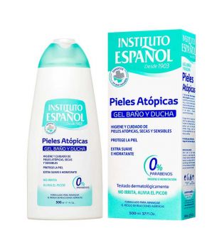 Instituto Español - Gel de banho com pele atópica 500ml