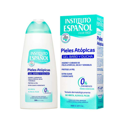Instituto Español - Gel de banho com pele atópica 500ml