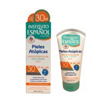 Instituto Español - Protetor solar facial e corporal para pele atópica com SPF 30