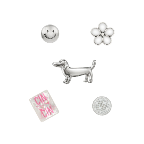 InvisiBobble - Presilha de cabelo com pingentes My claw - Hug me, baby